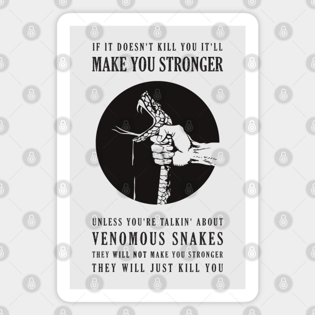 Venomous Snakes! Magnet by ranxerox79